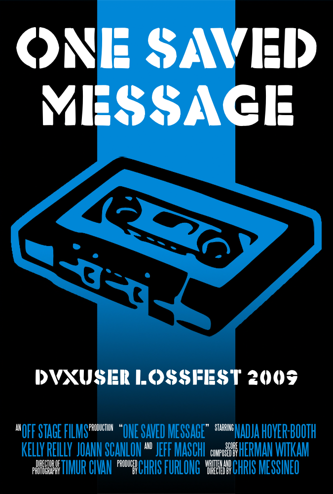 One Saved Message - Poster
